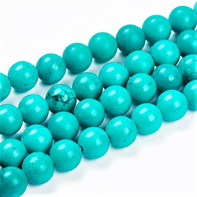 Turquoise, Dyed String Light Round Bigpack